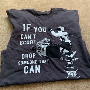 If your kid is in to hockey they will love this shirt.